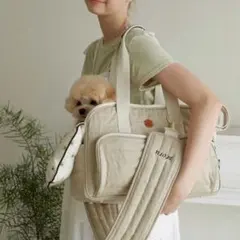 SEORU HAUS BALLON BAGブルー バルーンバッグ ペットキャリー - メルカリ