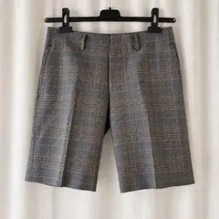 JUNYA WATANABE AD2007 ウール チェック ハーフパンツ