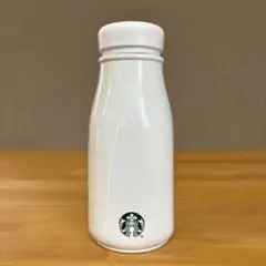 【新品・未使用】スタバ　ステンレスミニボトルホワイト　237ml 水筒