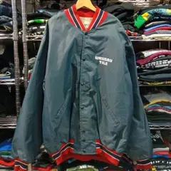 ヴィンテージUSA古着 DeLONG 中綿 ナイロンスタジャン