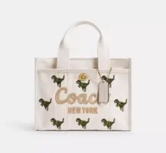 COACH カーゴ トート バッグ 26・レキシー プリント