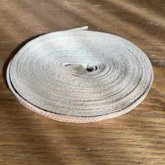 未使用 鬆軟柔軟的軟皮革繩 10米 駝色 手作