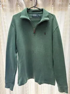 Polo by Ralph Lauren グリーン ジップアップスウェット