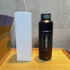 スタバ PORTER リサイクルステンレスボトル マットブラック 591ml