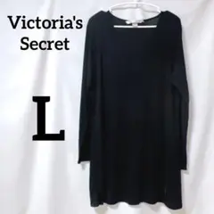 Victoria's Secret ブラック Vネック チュニック L