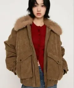 SLY WASHED PUFFER BZ ウォッシュド パッファー ブルゾン