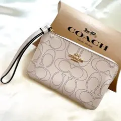 COACH リストレット フラットポーチ 新品未使用