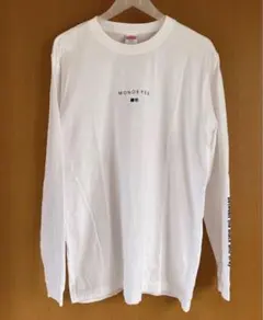 MONOEYES ロンT 白 Lサイズ　ロングスリーブ　Tシャツ　モノアイズのサムネイル