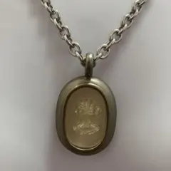 彫刻 ペンダント ネックレス カメオ ヴィンテージ アンティーク