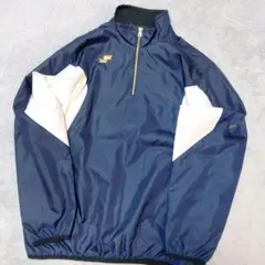 SSKエスエスケー ネイビー ハーフジッパー付き コート 160