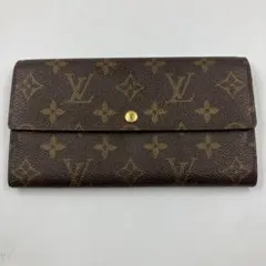 Louis Vuitton モノグラム ポルトモネクレディ 長財布 M61725