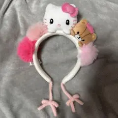 ユニバ USJ カチューシャ キティ キティちゃん タイニーチャム