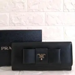 極上美品✨フェラガモ 長財布 ヴァラリボン ロゴ刻印 サフィアーノ