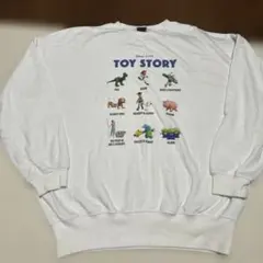 トイストーリー　スウェット　古着
