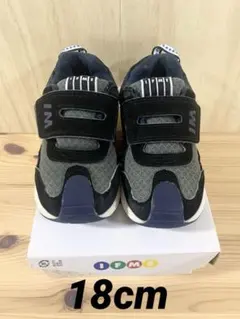 【洗濯済】イフミー IFME キッズスニーカー 靴 18.0cm