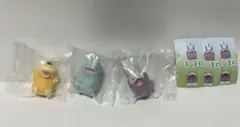 ポケモン　ポケモン 12の……ポカン！ ソフビマスコット 3点セット