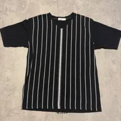 Giorgio Armani ストライプ Vネック Tシャツ Mのサムネイル
