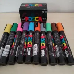 uni POSCA PC-5M ポスターカラーマーカー 10色セットのサムネイル