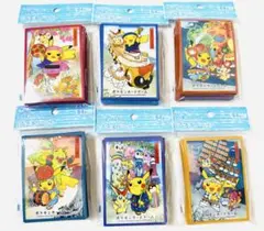 ポケモンセンタートウホク　デッキシールド　6種　ポケカ　スリーブ　新品