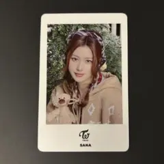 TWICE JYP POPUP 2025 冬 サナ フォトカード