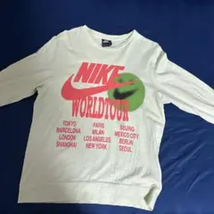 NIKE WORLD TOUR 長袖カットソー ライトグリーン Lのサムネイル