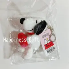 スヌーピー　ぬいぐるみ　マスコット　キーホルダー　SNOOPY 韓国限定　レッド