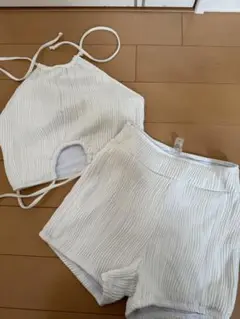 ホワイト セパレート水着 Sサイズ