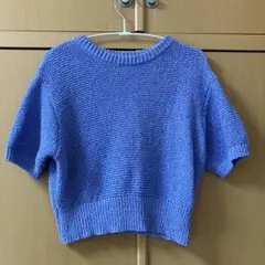 VIS コンパクトシアーニットプルオーバー