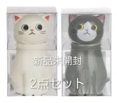 KALDI キャットポタリー　2点セット
