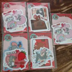 トムとジェリー シール 5枚セット