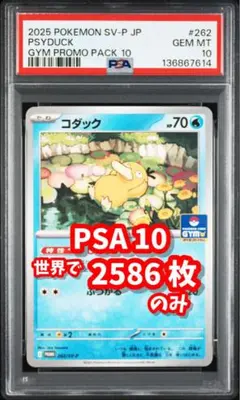 【 PSA10 】コダック しめりけ ジムプロモ 262/SV-P