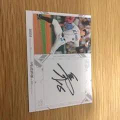 BBMカード35周年 隅田知一郎選手直筆サインカード