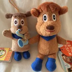 NHK いないいないばあ ジャンジャン　ぬいぐるみ マスコット ２個セット