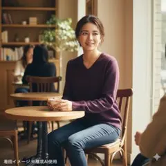 Calvin Klein カルバンクライン Vネック ウールニット セーター