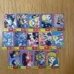 セーラームーン ミニカード　14枚