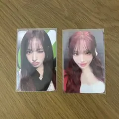 IVE リズ XOXZ withmuu トレカ 2枚セット