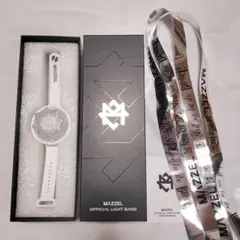MAZZEL OFFICIAL LIGHT BAND 9+ ホワイト - メルカリ