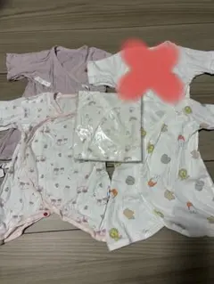 ベビーコンビ肌着4点セット ミッフィー　うさぎ