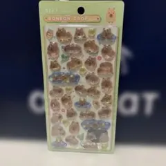クーリア　ボンボンドロップシール　カピバラ