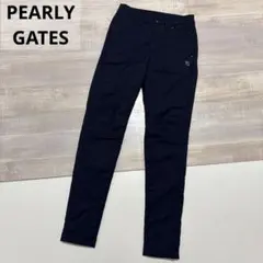 パーリーゲイツ★撥水★ストレッチ★中綿パンツ 【レディース サイズ1（M）】 パーリーゲイツ PG 発熱保温ストレッチ中綿パンツ レディース