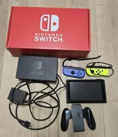 旧型】Nintendo Switch 本体セット ネオン HAC-001 完品 - メルカリ