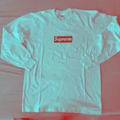 ほぼ未使用 Supreme Box Logo L/S Tee ホワイト 20aw - メルカリ