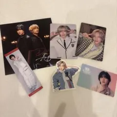 なにわ男子　道枝駿佑　HARDWORK特典　トレカ＆ステッカー