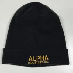 ALPHA INDUSTRIES ロールニットキャップ アルファインダストリーズ