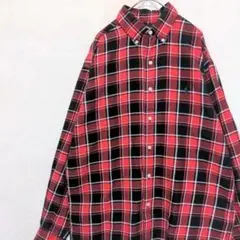 90s ラルフローレン BLAIRE BDシャツ ポニー刺繍 ML相当 US古着