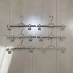 Chloé クロエ ロゴ入り ボトムス用ハンガー 6本セット