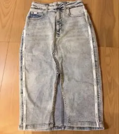 Calvin Klein フロントスリットタイトスカート W26 ほぼ新品のサムネイル
