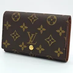 ルイヴィトン ポルトモネビエ トレゾール 二つ折り財布 モノグラム M61730