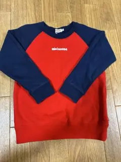 miki HOUSE トレーナー 110 赤/紺