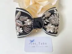 207✳︎組み合わせ自由！3点1300円！✳︎インド刺繍リボンポニーフック